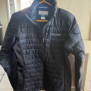Columbia Black Quilted Jacket